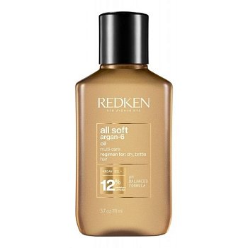 Аргановое масло для сухих и ломких волос - Redken All Soft Argan-6 Multi-Care Oil